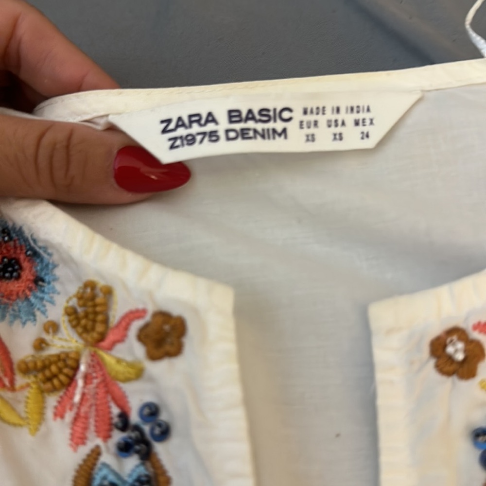Zara Basic Blouse - image 7